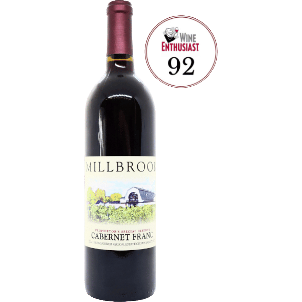 Millbrook Winery Cabernet Franc Proprietor Rsv Hudson River Valley NY
