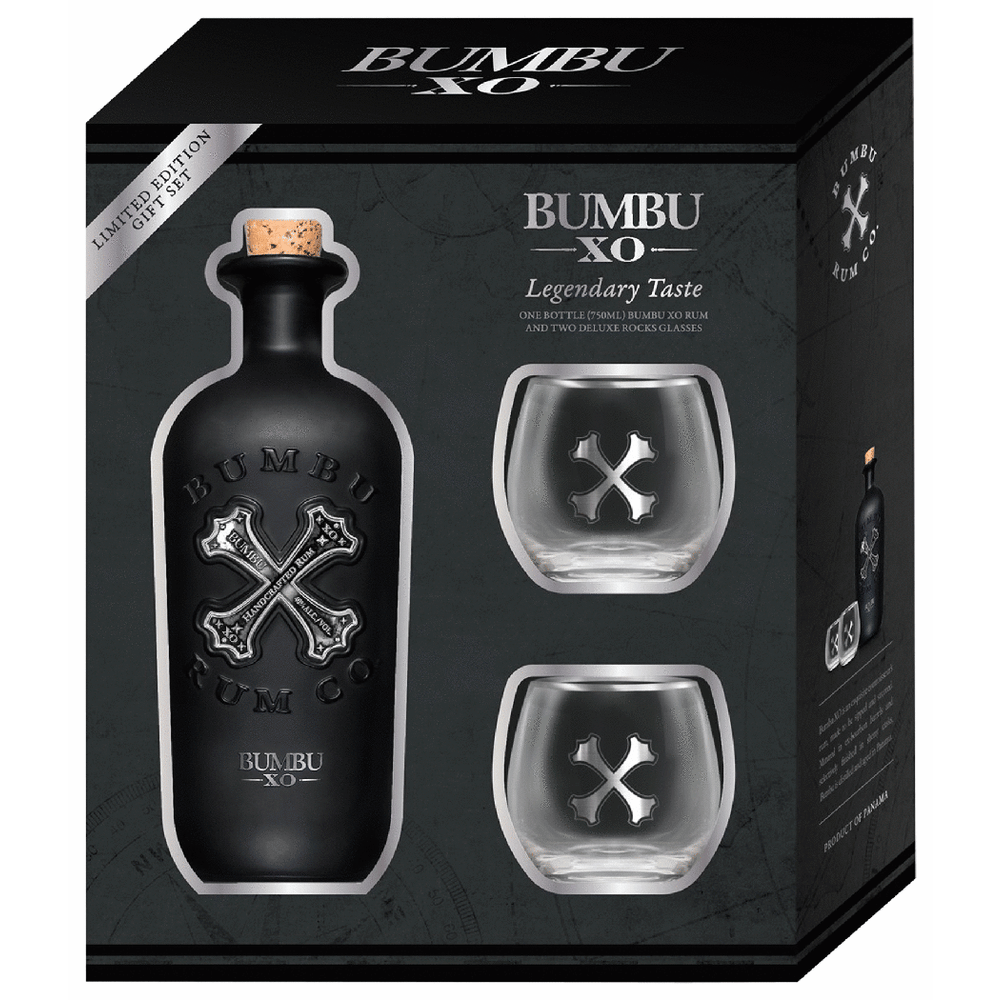Bumbu XO 750ml Rocks Glass Gift Set | Total Wine & More