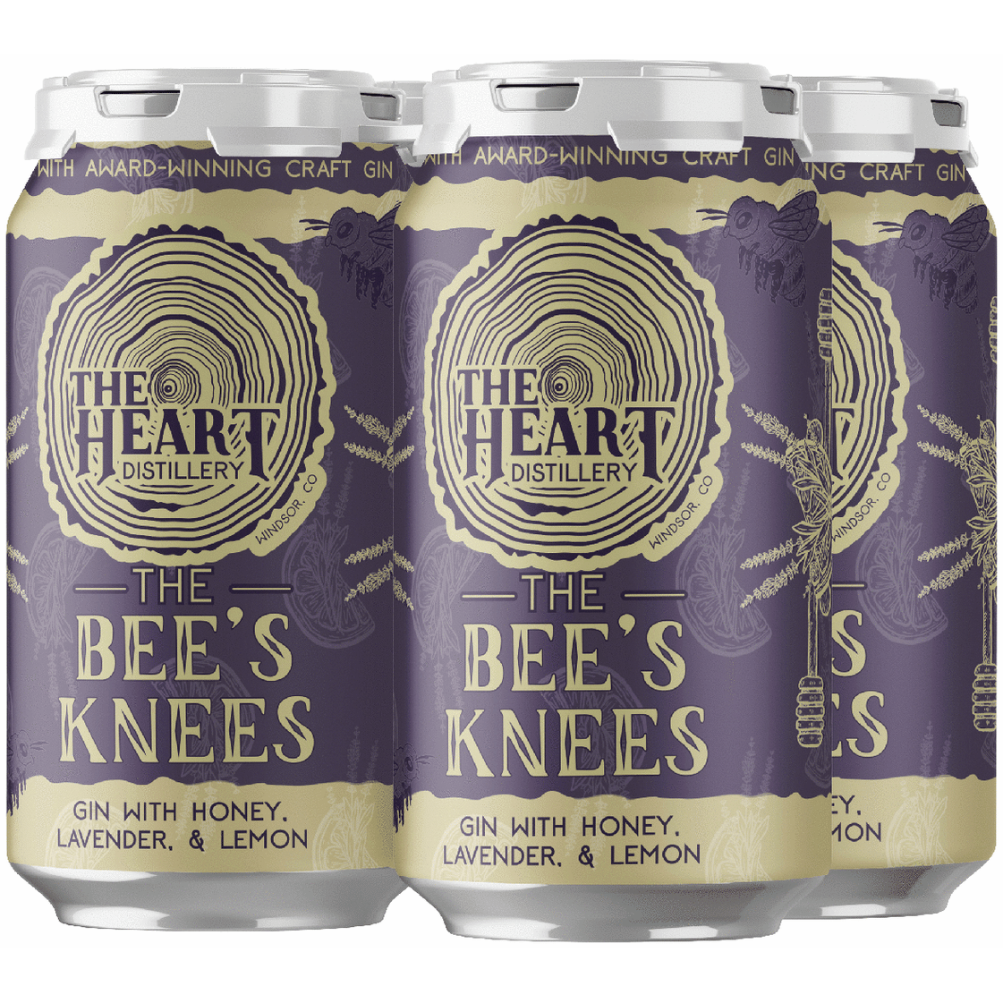 The Heart Bee's Knees Canned Cocktail