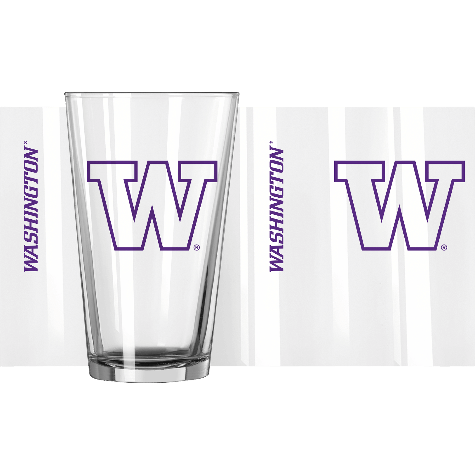 Washington 16oz Gameday Pint Glass