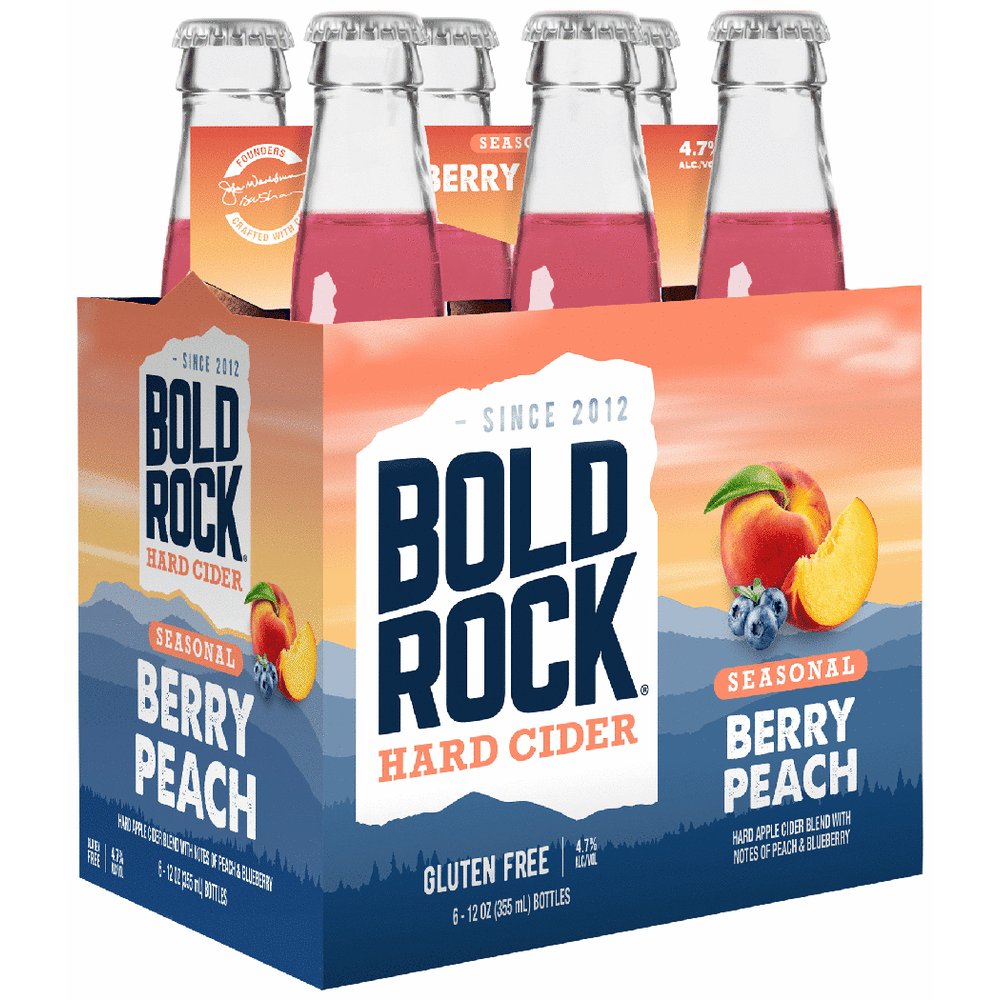 Bold Rock Berry Peach Cider