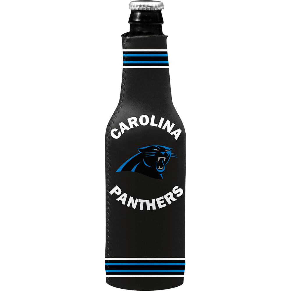 Carolina Panthers Crest Logo Bottle Coozie