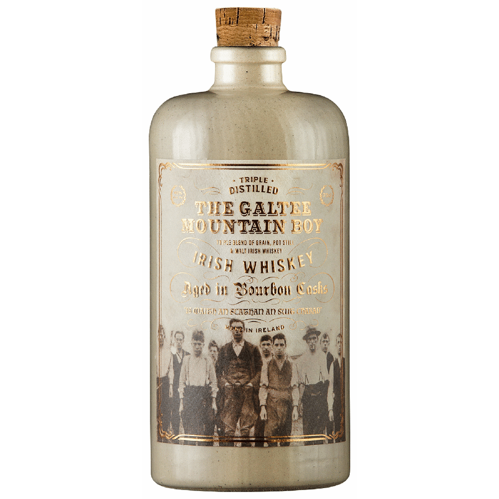 Galtee Mountain Boy Irish Whiskey aged in Bourbon Barrels