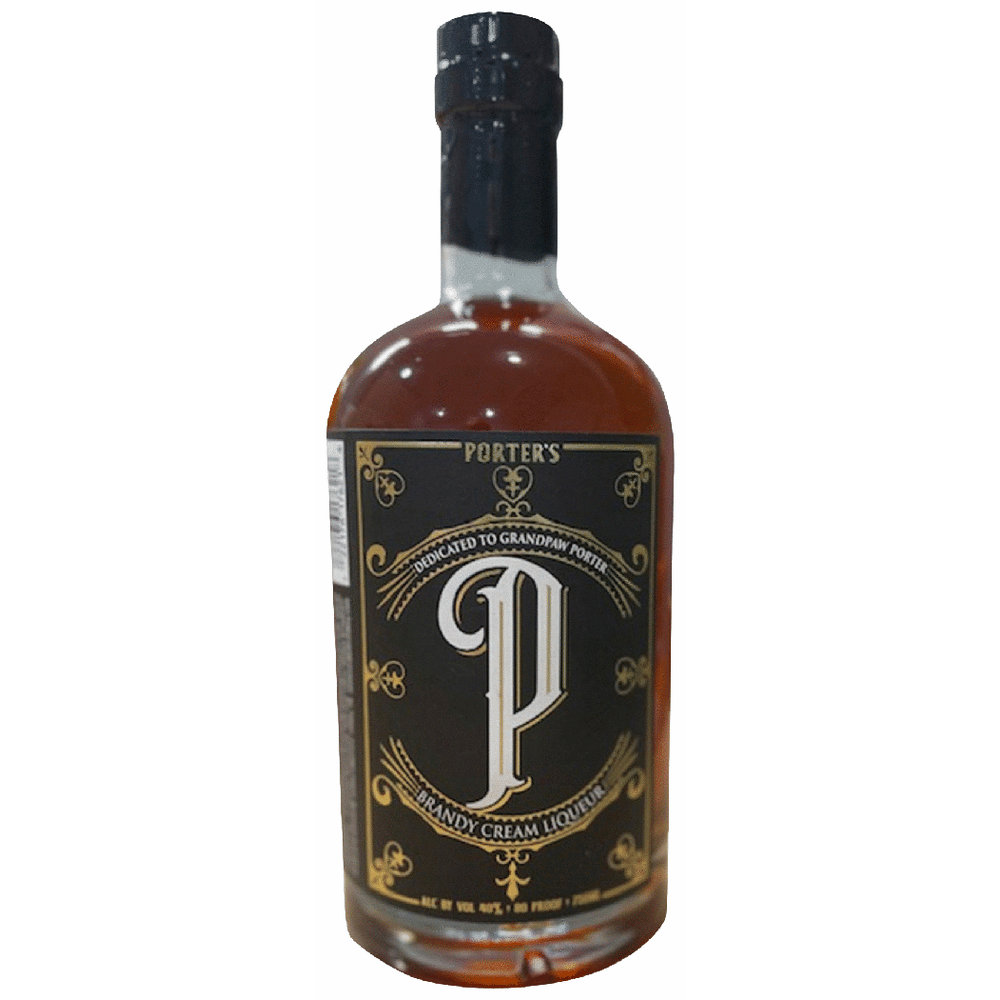 Porters Dedicated to Grandpaw Porter Brandy Cream Liqueur