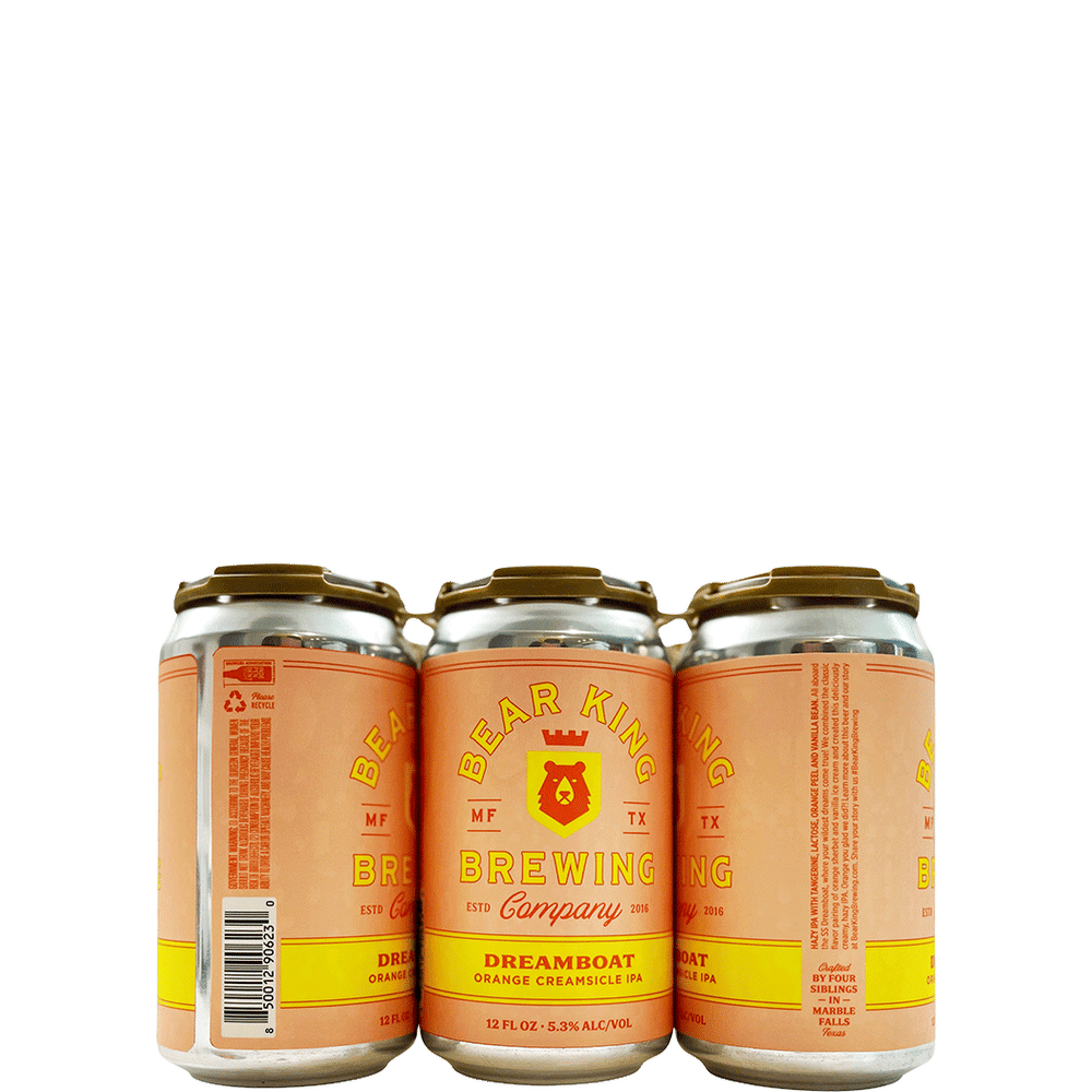 Bear King Dreamboat Orange Creamsicle IPA