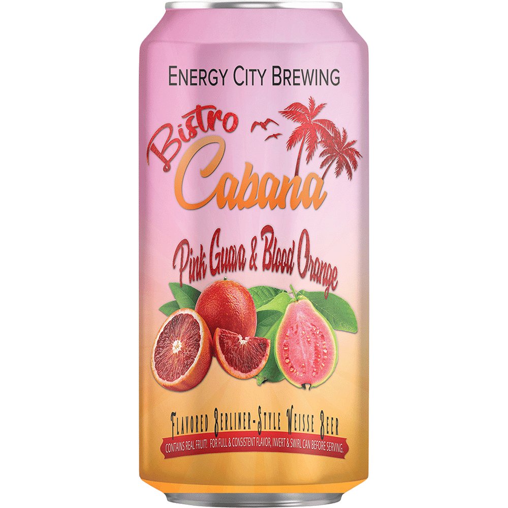Energy City Bistro Cabana Pink Guava & Blood Orange