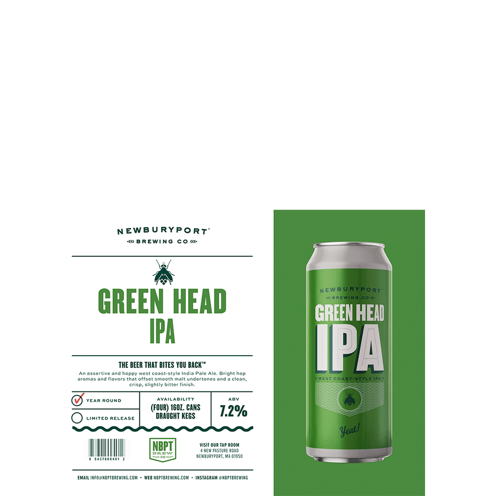 Newburyport Green Head IPA