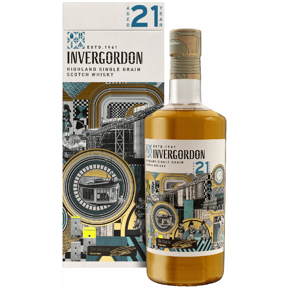 インヴァーゴードン 48年 29.7％ 700ml INVERGORDON Invergordon 21Yr Single Grain Scotch Whisky | Total Wine & More