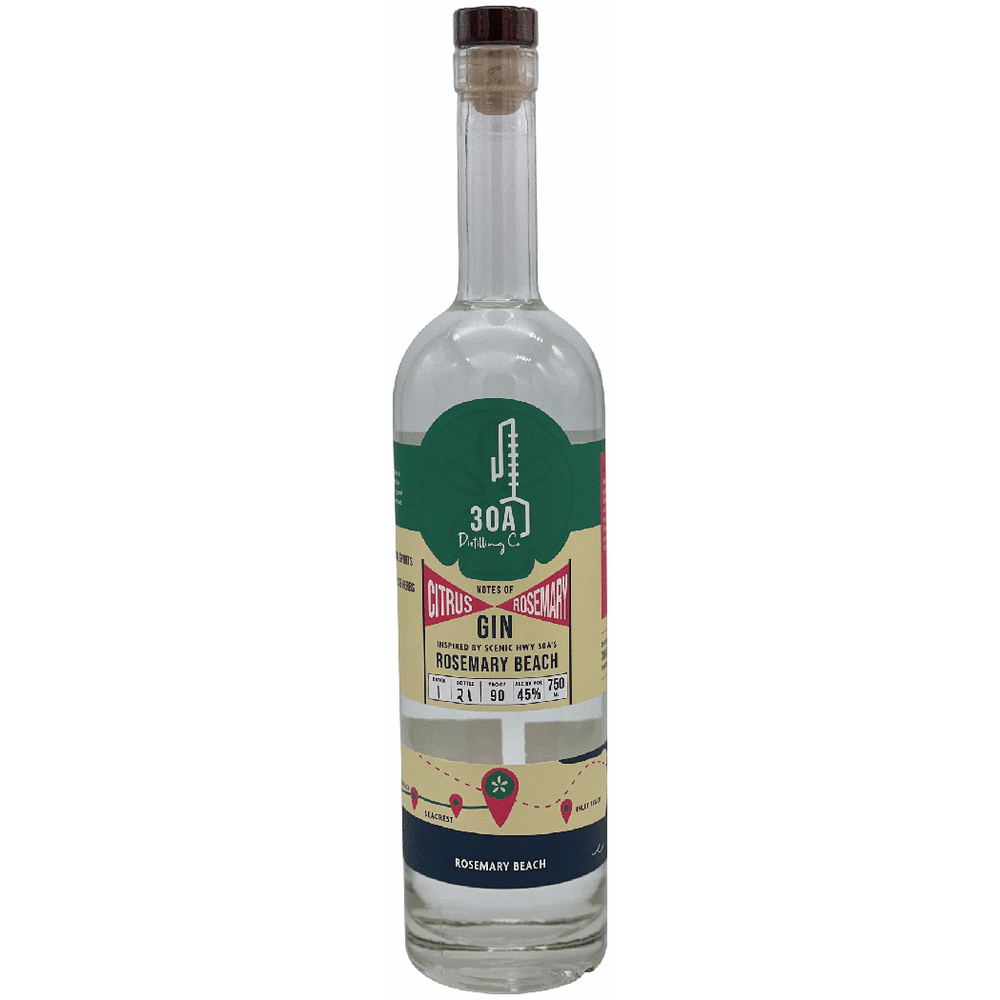 30A Rosemary Beach Citrus Gin
