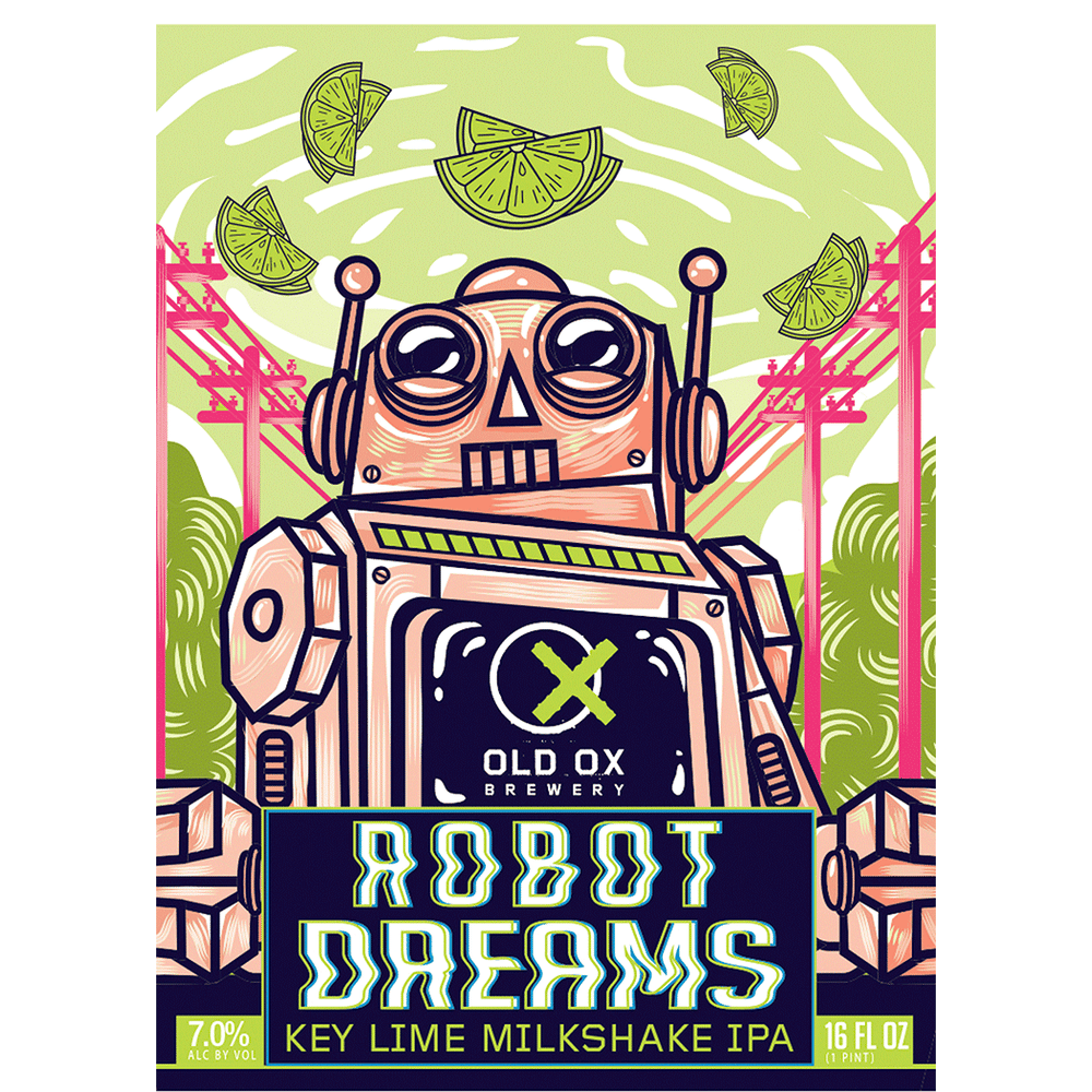 Old Ox Robot Dreams Key Lime Milkshake IPA