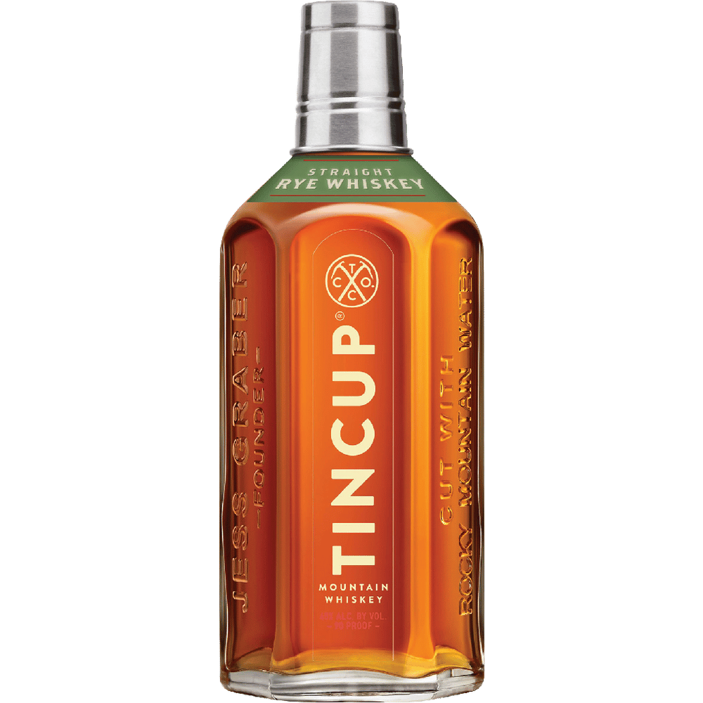 Tincup Straight Rye Whiskey