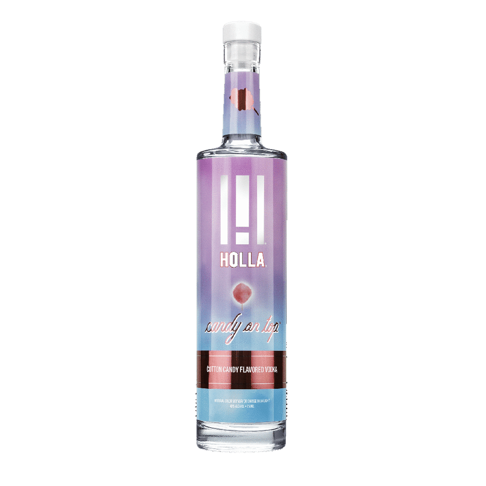 Holla Vodka Candy On Top Cotton Candy