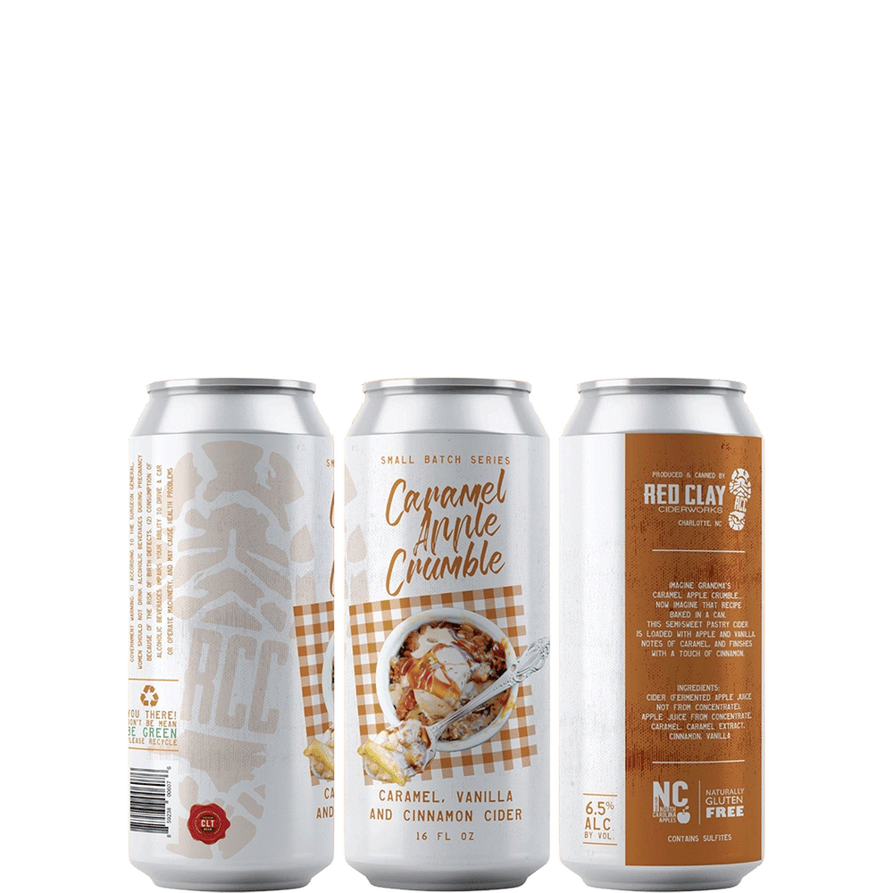 Red Clay Caramel Apple Crumble Cider