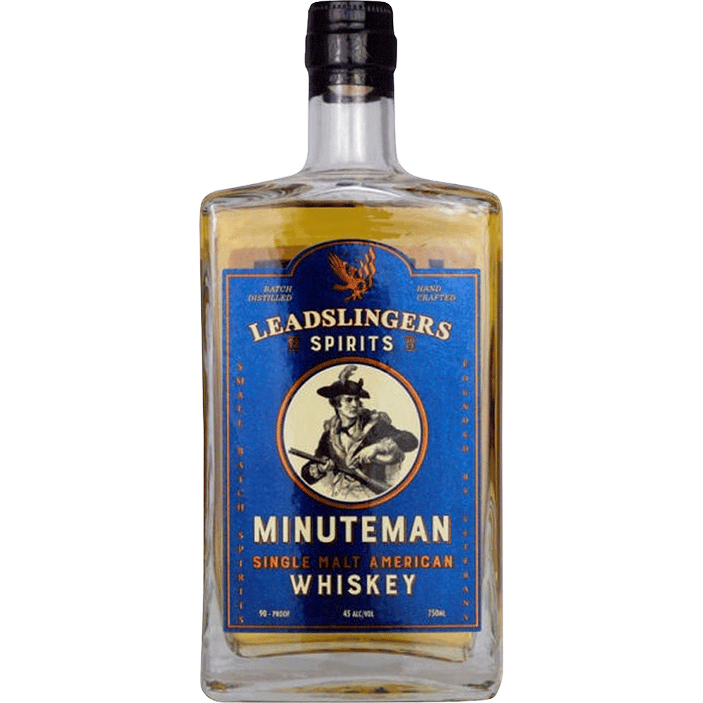 Leadslingers Spirits Minuteman Single Malt Whiskey