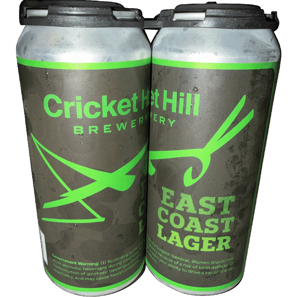Cricket Hill East Coast Lager