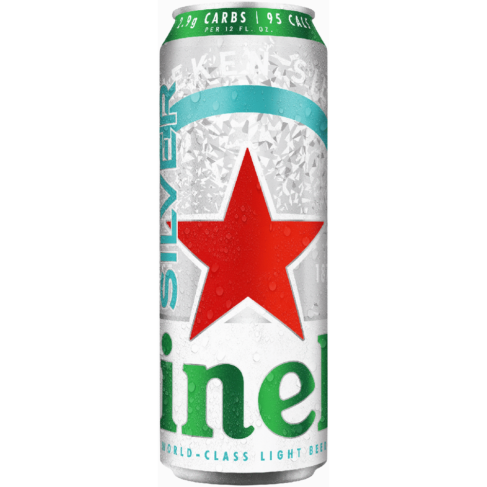 Heineken Silver Import Lager Beer