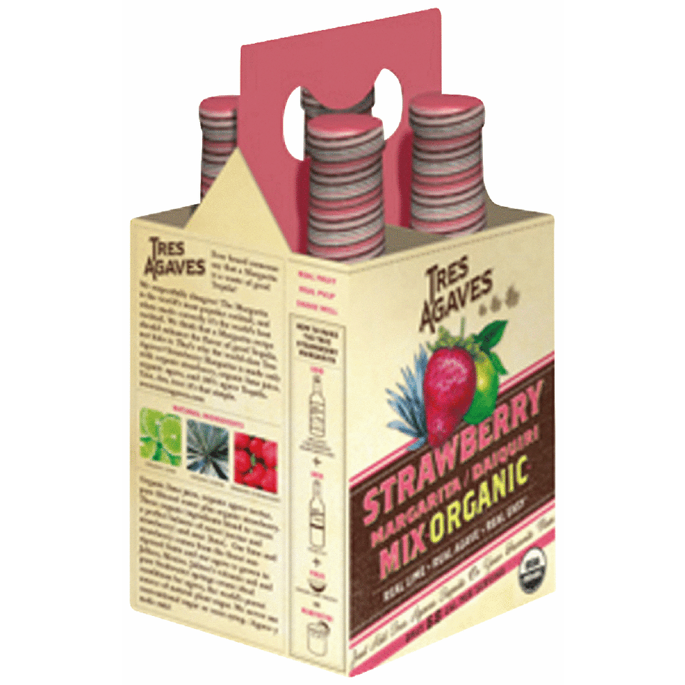 Tres Agaves Strawberry Margarita Mix