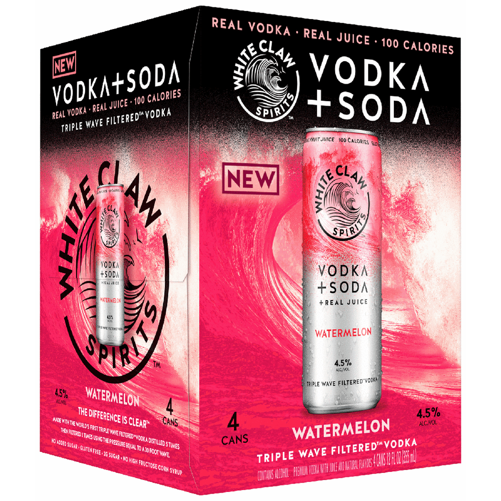 White Claw Vodka Soda Watermelon