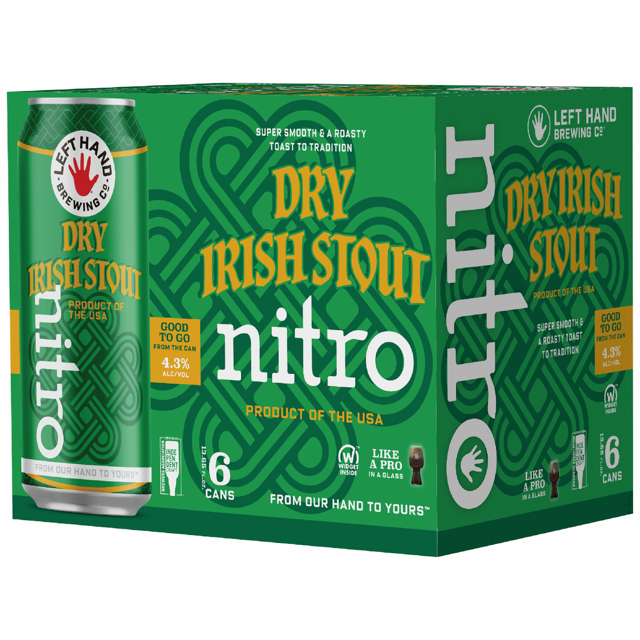 Left Hand Dry Irish Stout Nitro