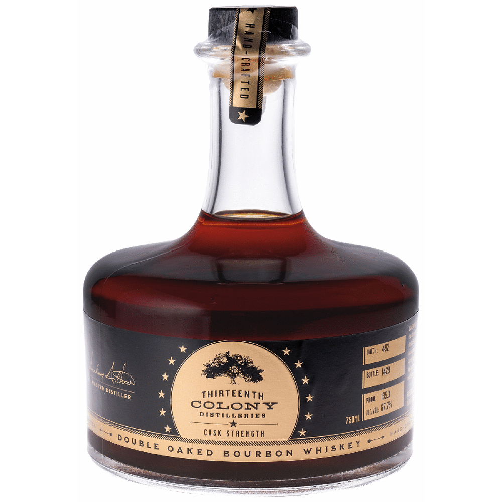 13th Colony Double Oaked Cask Strength Bourbon | Total Wine