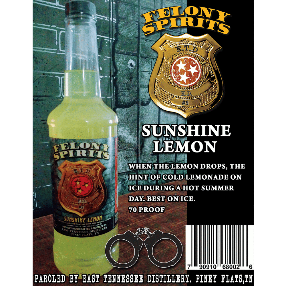 Felony Spirits Sunshine Lemon
