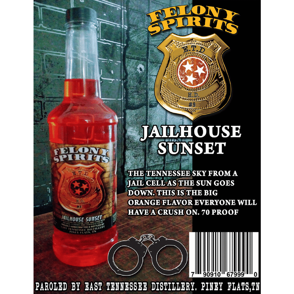 Felony Spirits Jailhouse Sunset