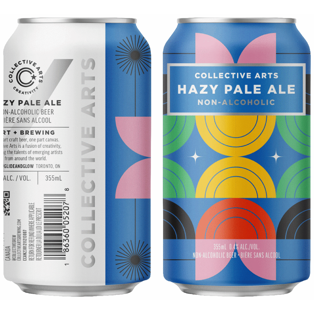 Collective Arts Non-Alc Hazy Pale Ale