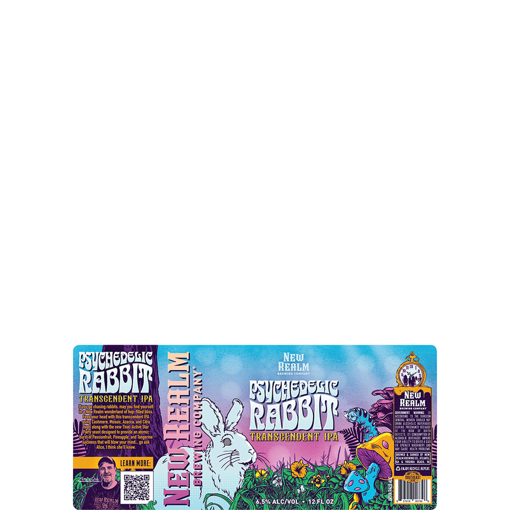 New Realm Psychedelic Rabbit IPA