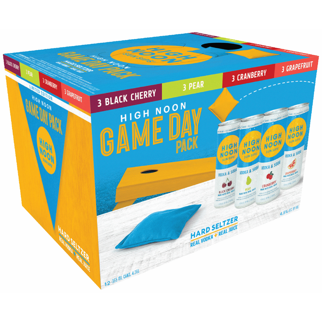 High Noon Hard Seltzer Vodka Game Day Variety Pack | Total Wine & More