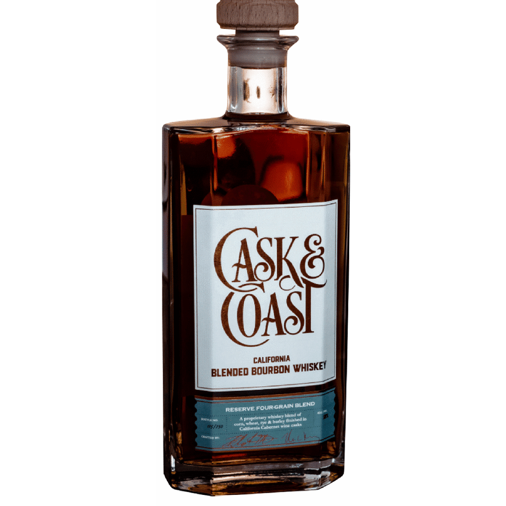 Cask & Coast Premium Small Batch California Bourbon Reserve Blend