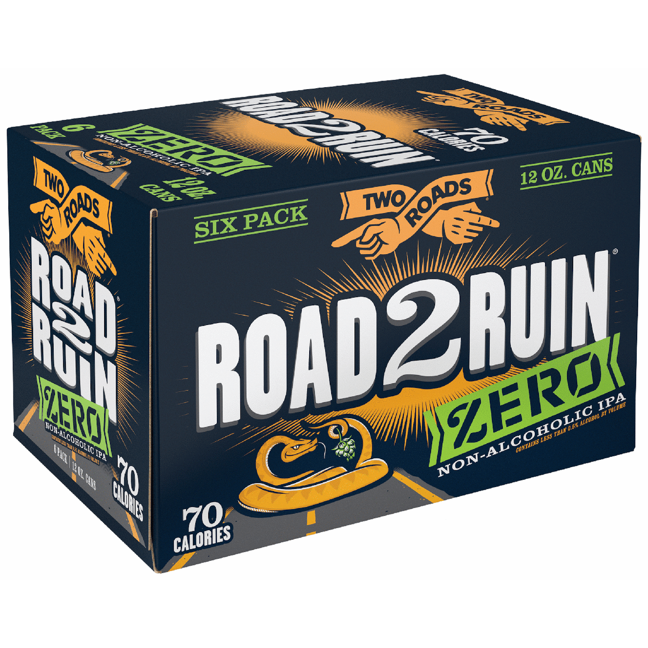 Two Roads Non-Alcoholic Road 2 Ruin Zero