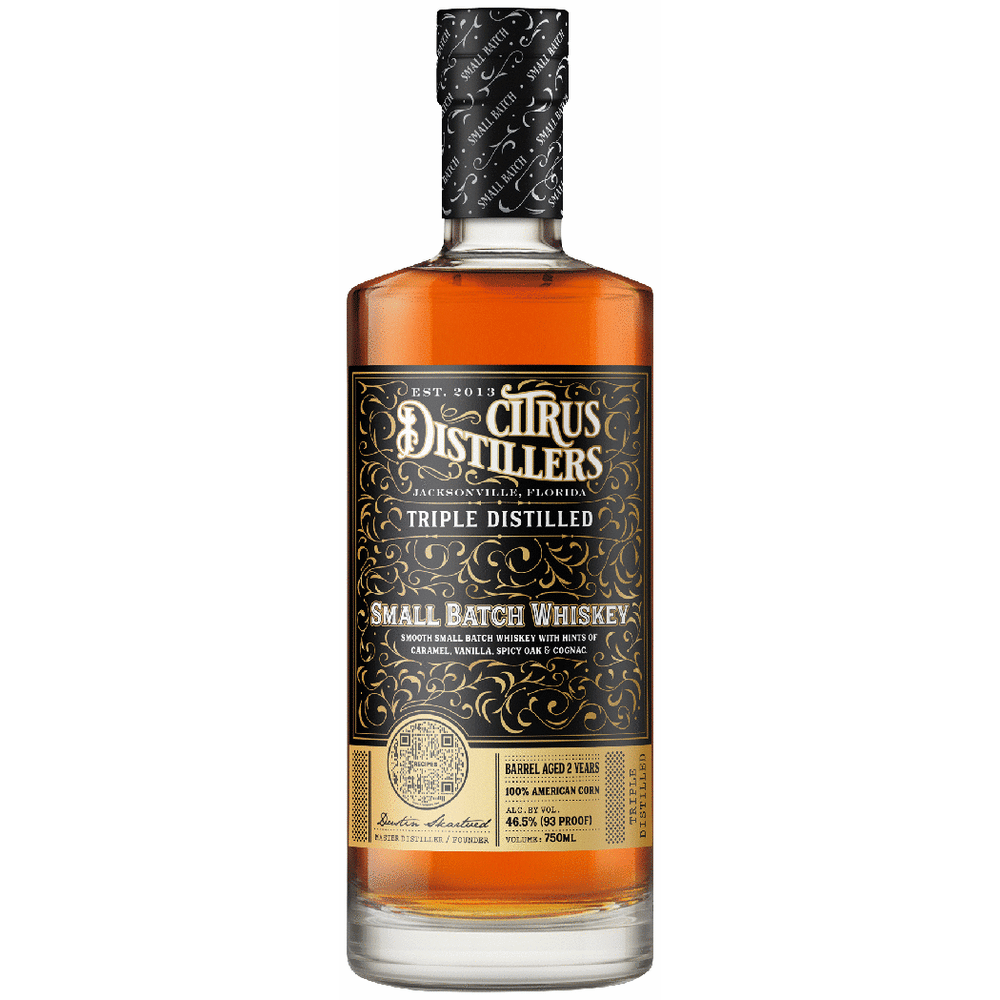 Citrus Distillers Small Batch Whiskey