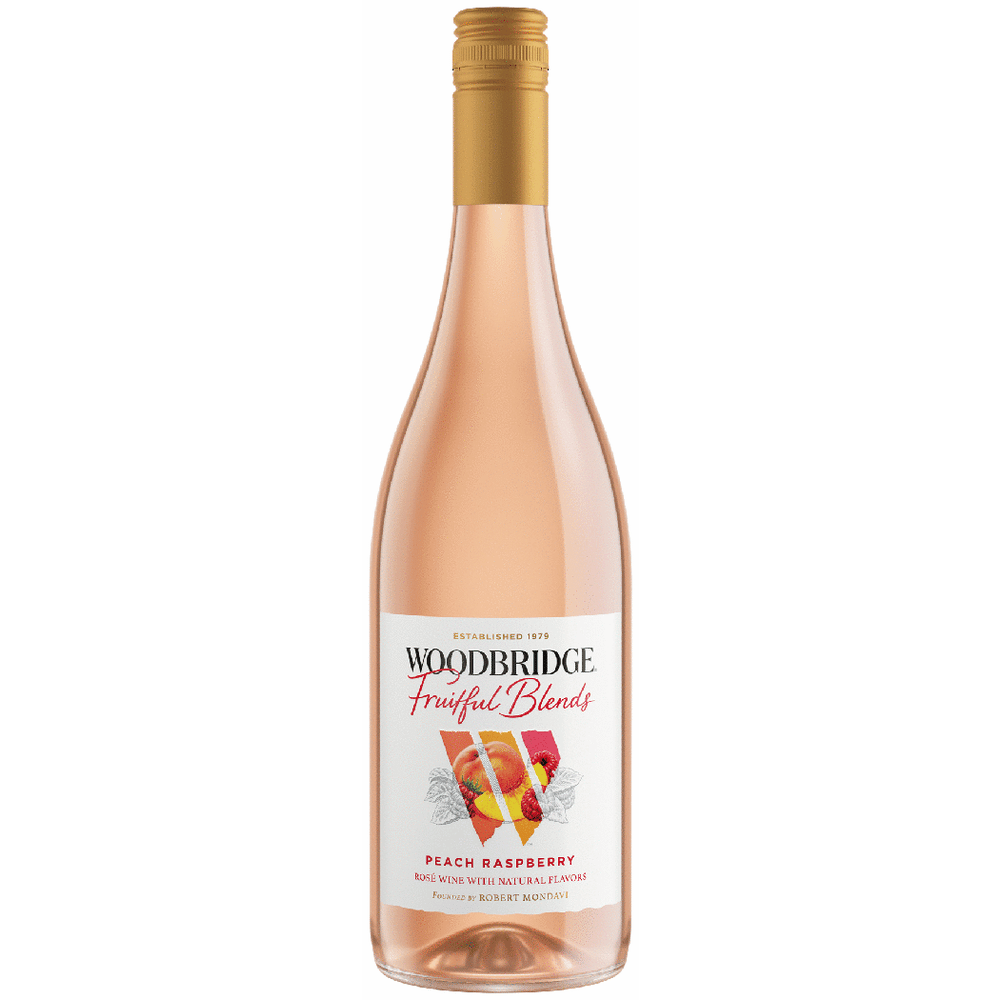 Woodbridge by Robert Mondavi Fruitful Blends Peach Raspberry Rose