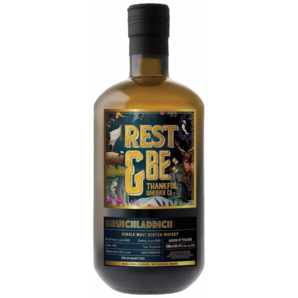 Rest & Be Thankful Bruichladdich Hogshead Cask 481 17Yr