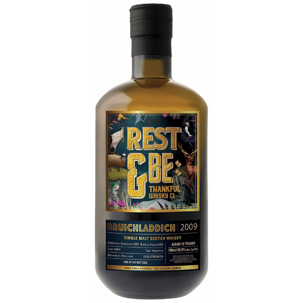 Rest & Be Thankful Bruichladdich Cask 3044 2009 12 Yr