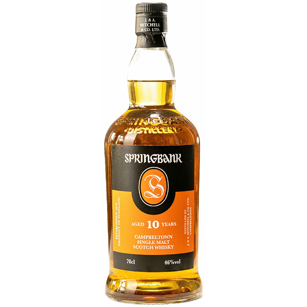 SPRINGBANK 10 YEARS シングルモルトウイスキー 700ml Springbank 10 Year Single Malt Scotch | Total Wine & More