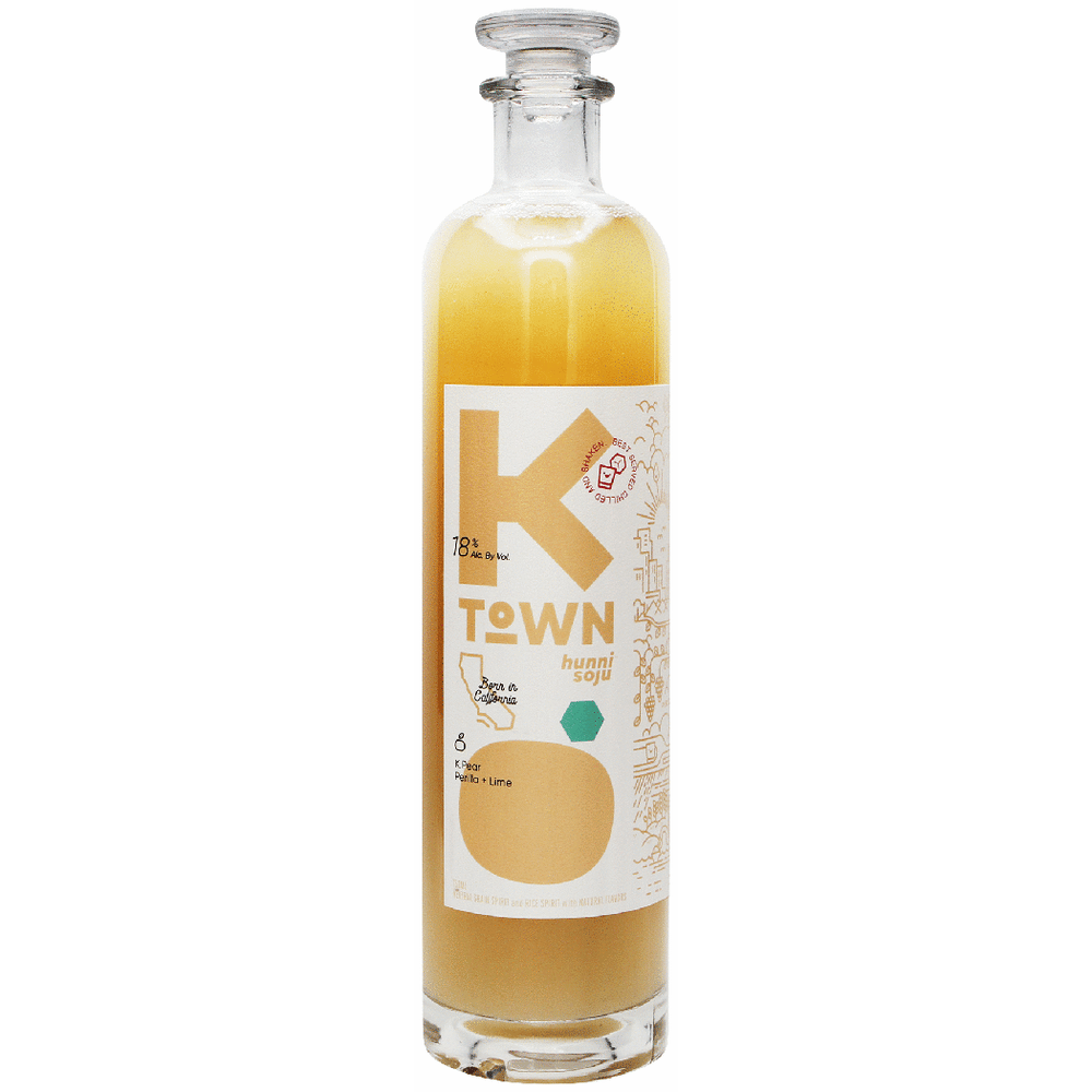 K Town Hunni KoreanPear Perilla Lm Soju