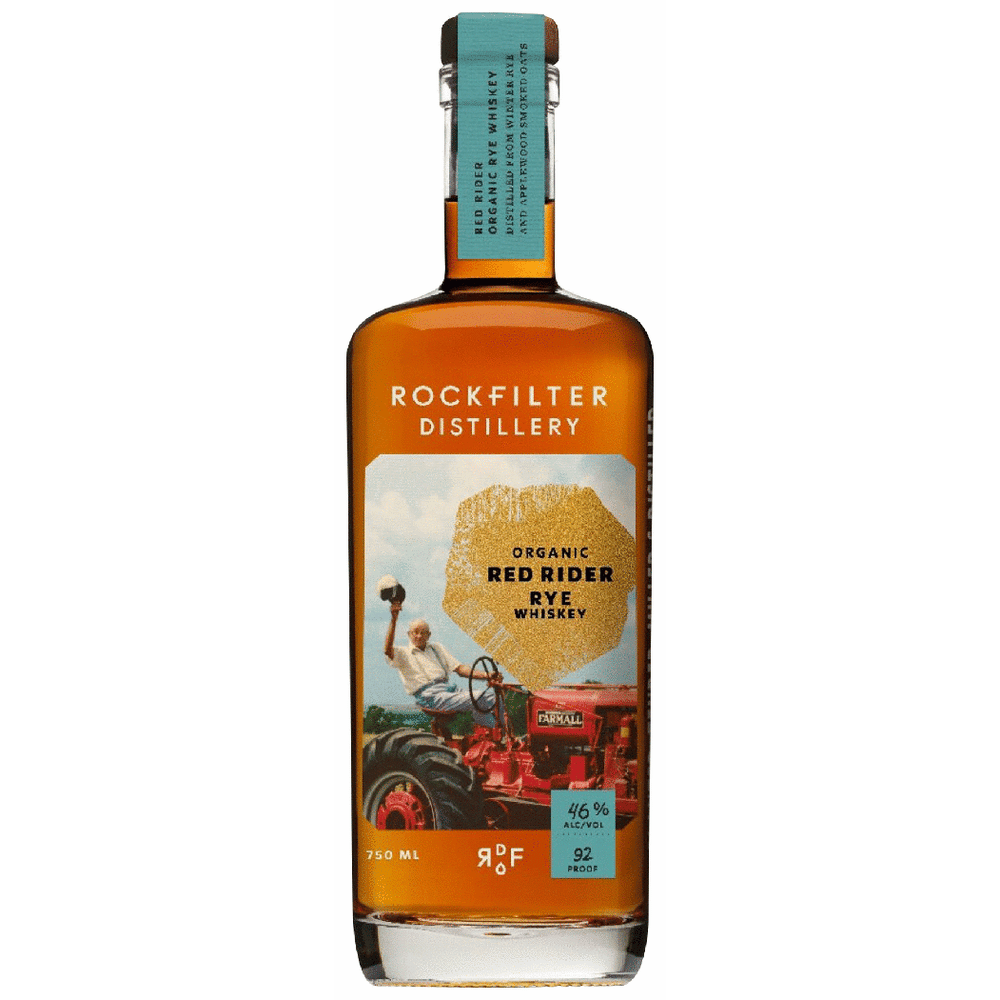 Red Rye Malt Rock Filter Organic Red Rider Rye Whiskey | Total Wine & More