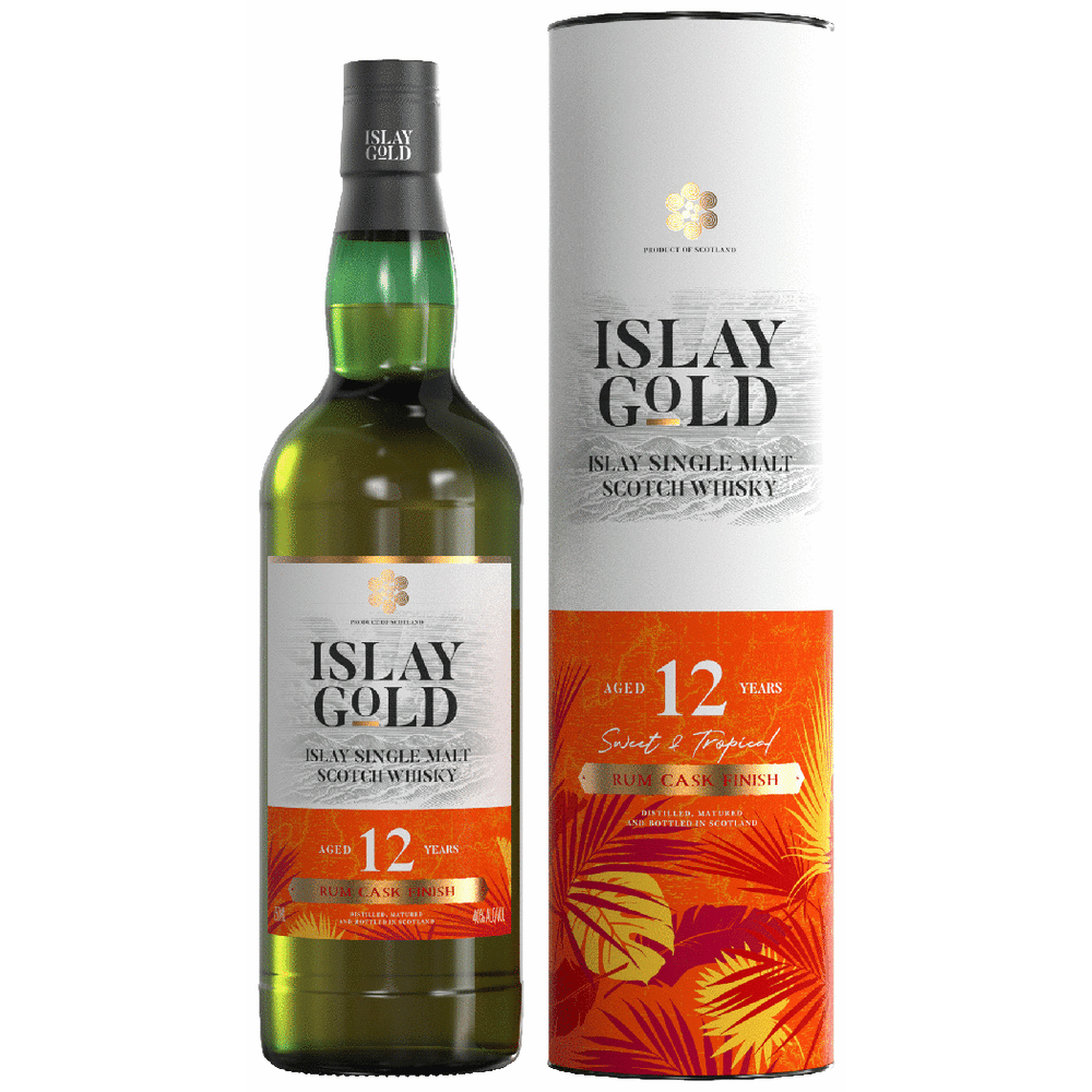 ウイスキー ISLAY SINGLE MALT SCOTCH WHISKY 2021 Islay Gold 12 Year Rum Cask Single Malt Scotch | Total Wine