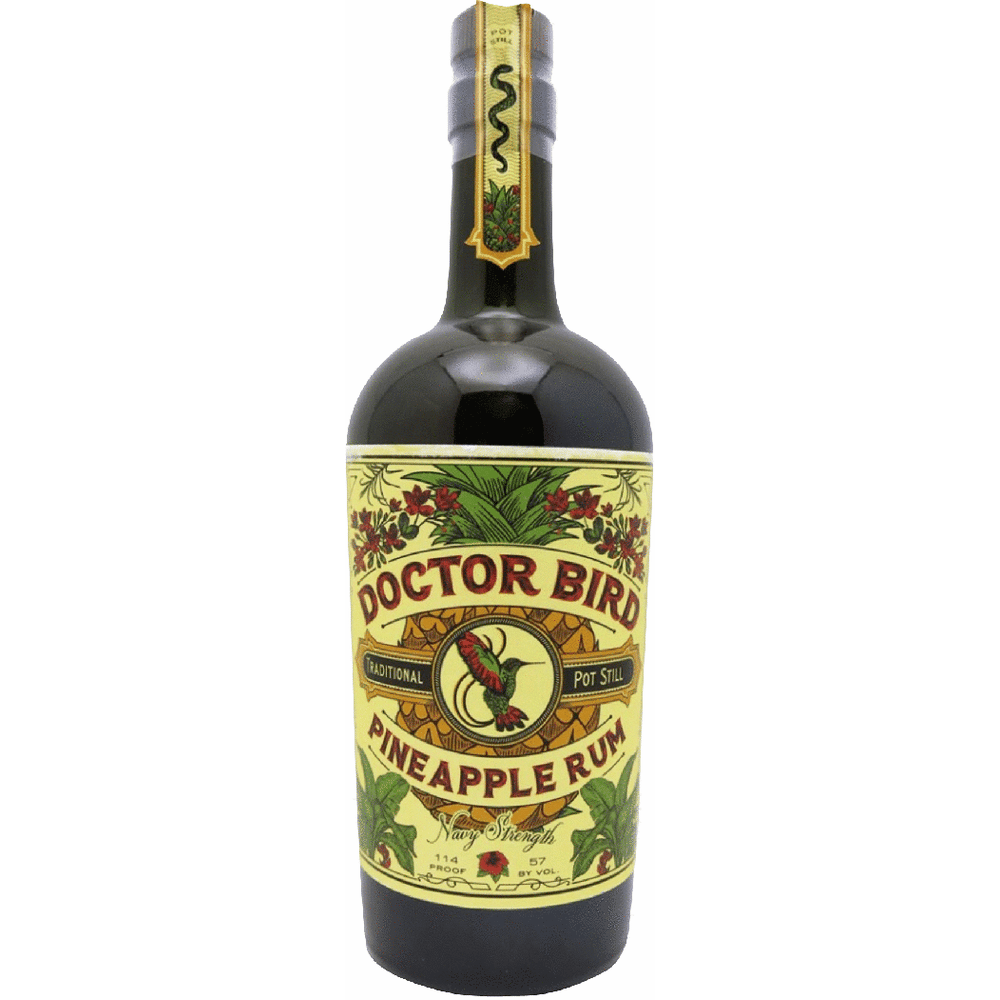 Two James Doctor Bird Pineapple Rum