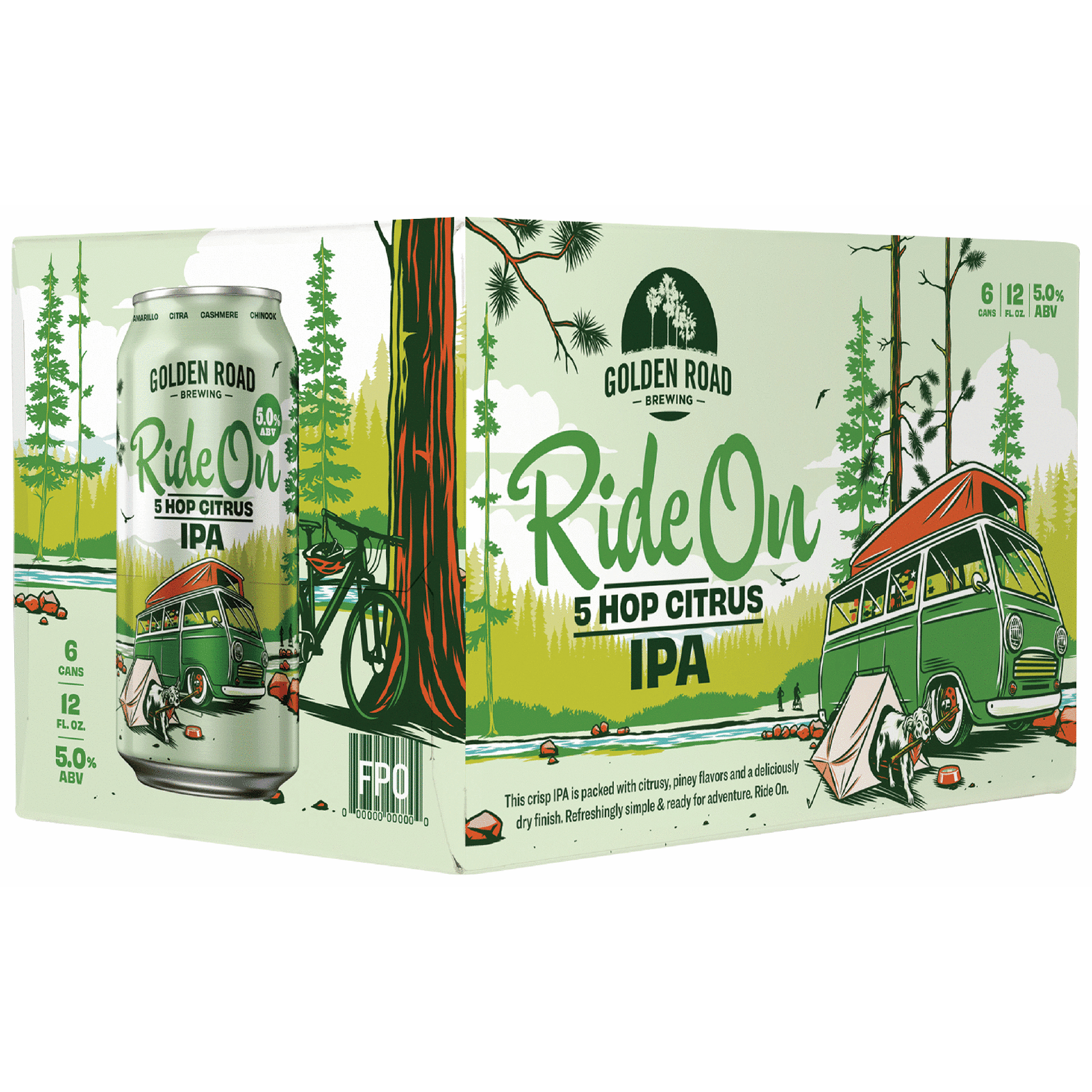 Golden Road Ride On 5 Hop Citrus IPA