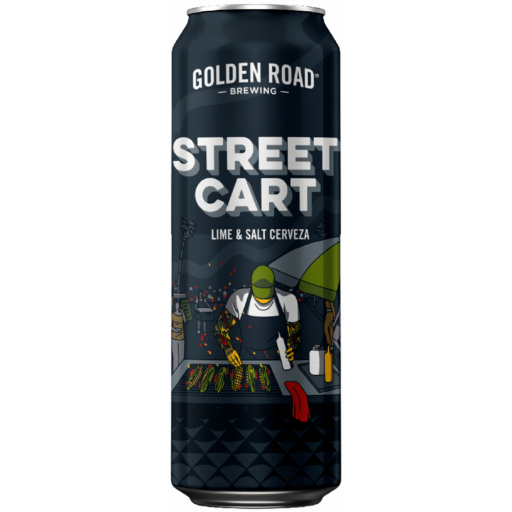 Golden Road Street Cart