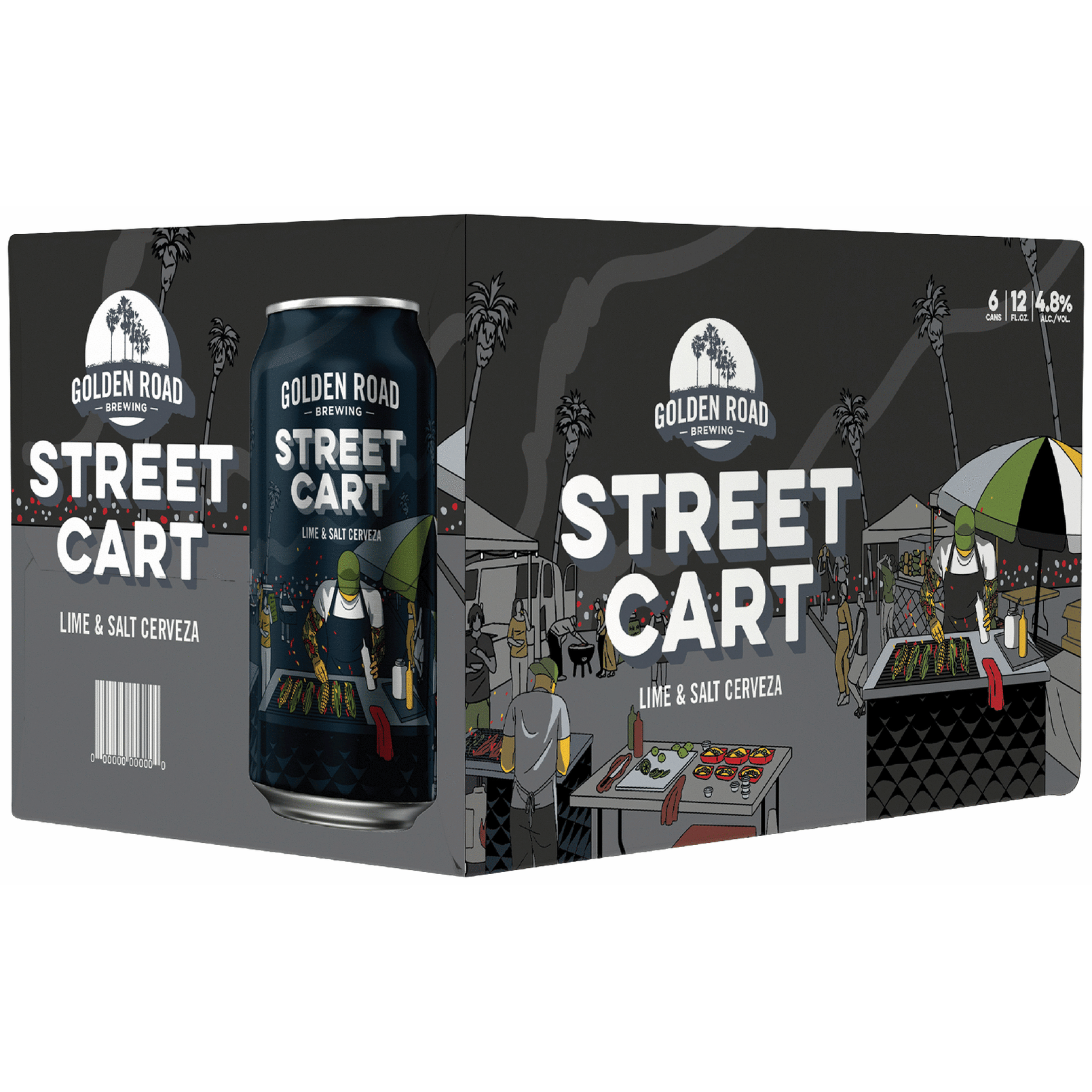 Golden Road Street Cart