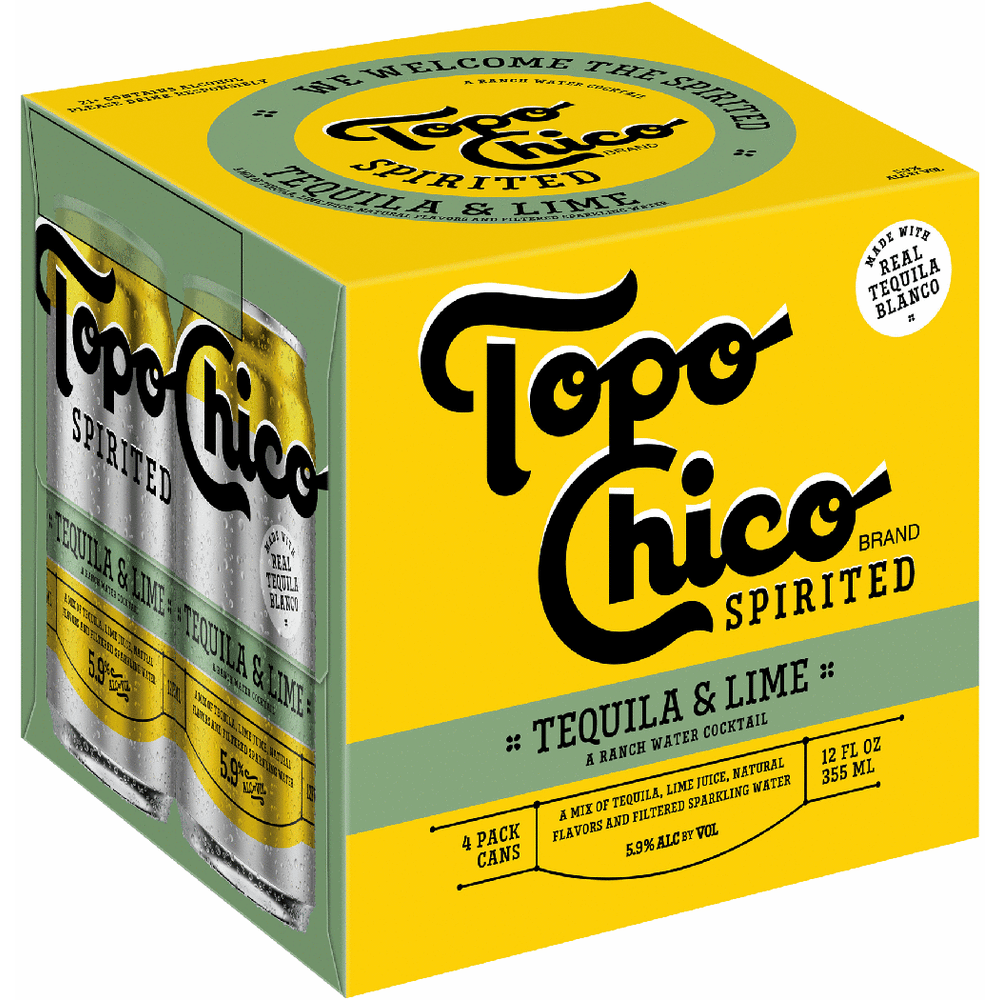 Topo Chico Spirited Tequila Lime