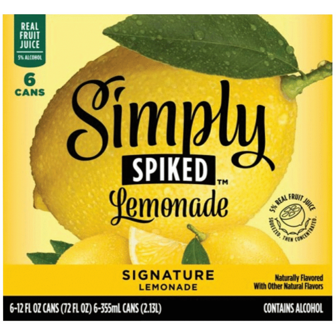 Simply Spiked Lemonade