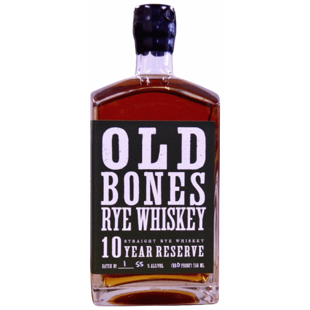Old Bones Rye Reserve Whiskey 10 Yr