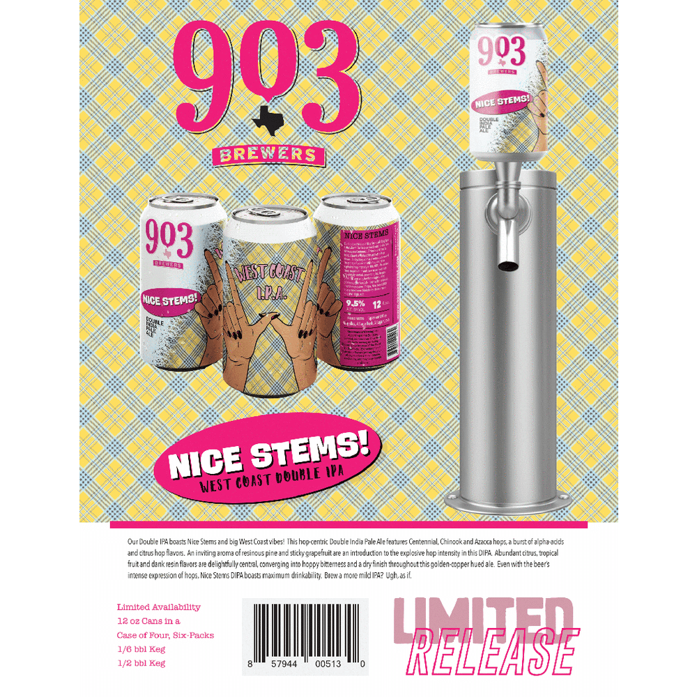 903 Brewers Nice Stem IPA