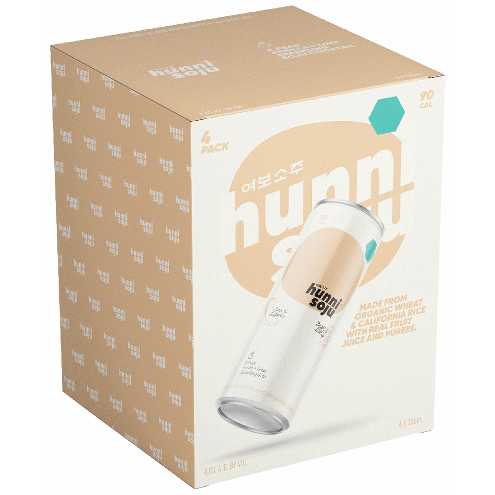 Hunni Pear+Lime Sparkling Soju