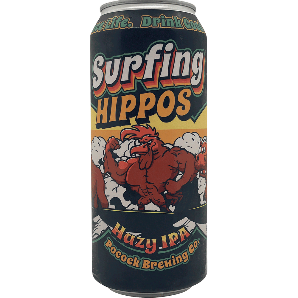 Pocock Surfing Hippos