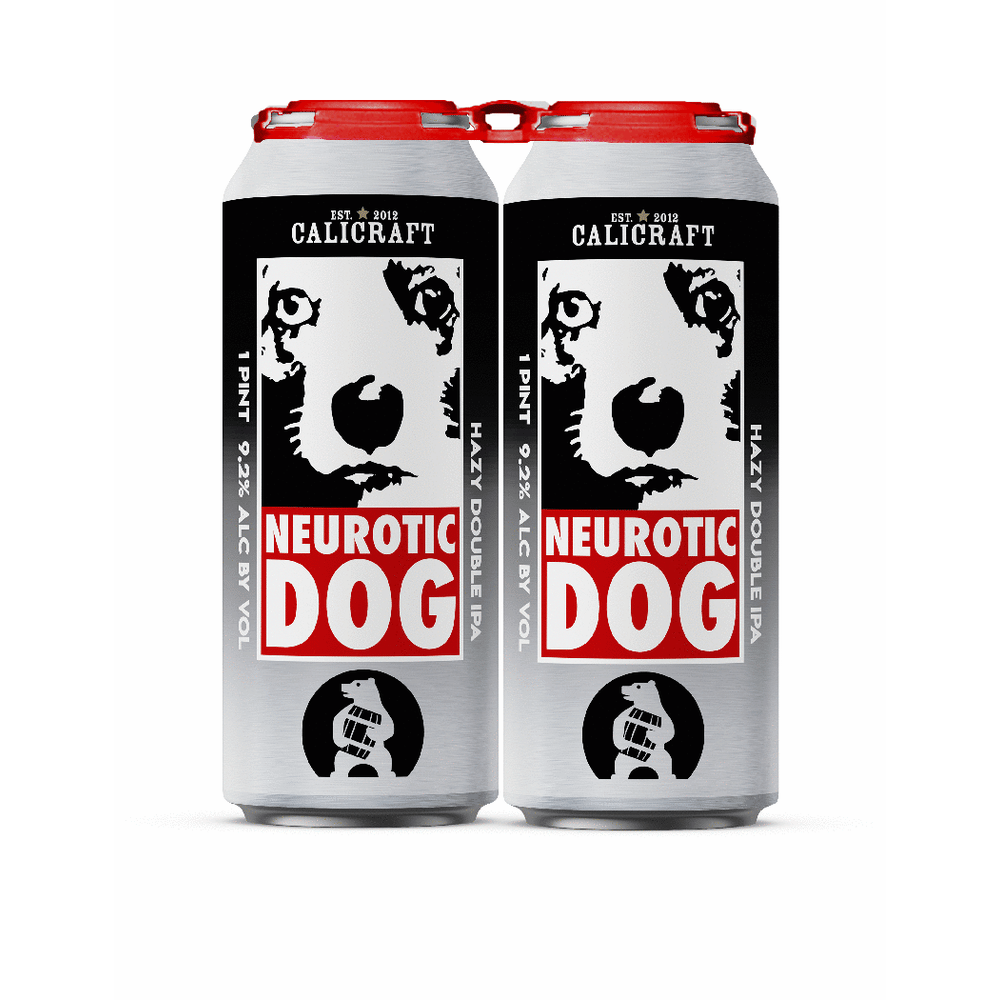 Calicraft Neurotic Dog Hazy Double IPA